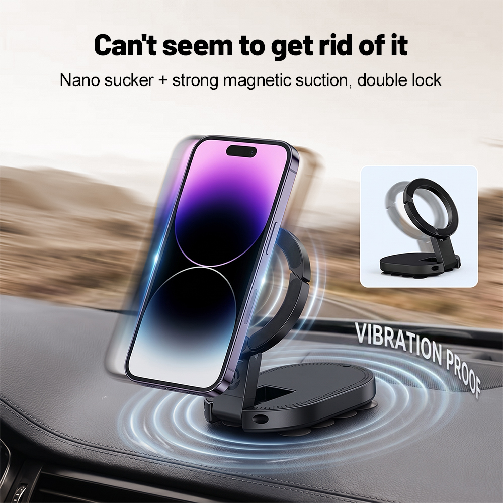 Laptop Related Accessories - 360 ° حامل هاتف مغناطيسي دوار