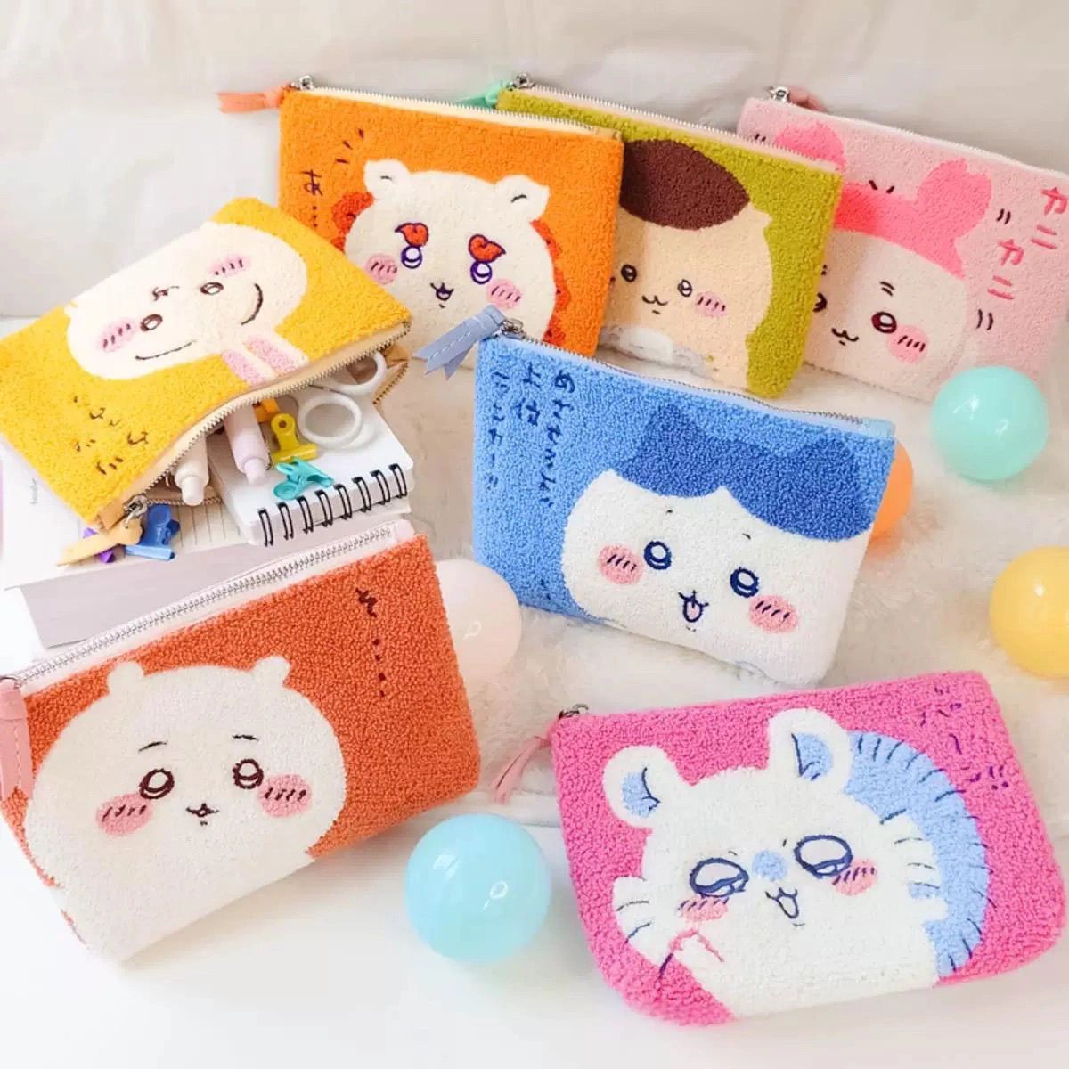 Laptop Accessories Cute - حقيبة تخزين مكياج يابانية من شييكوا