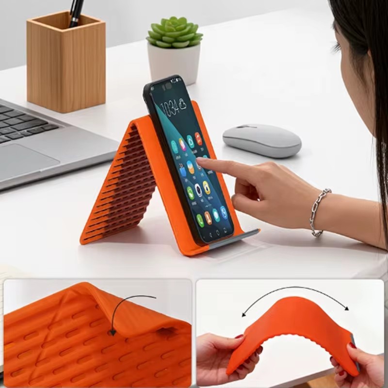 Laptop Related Accessories - حامل هاتف مرن قابل للطي من