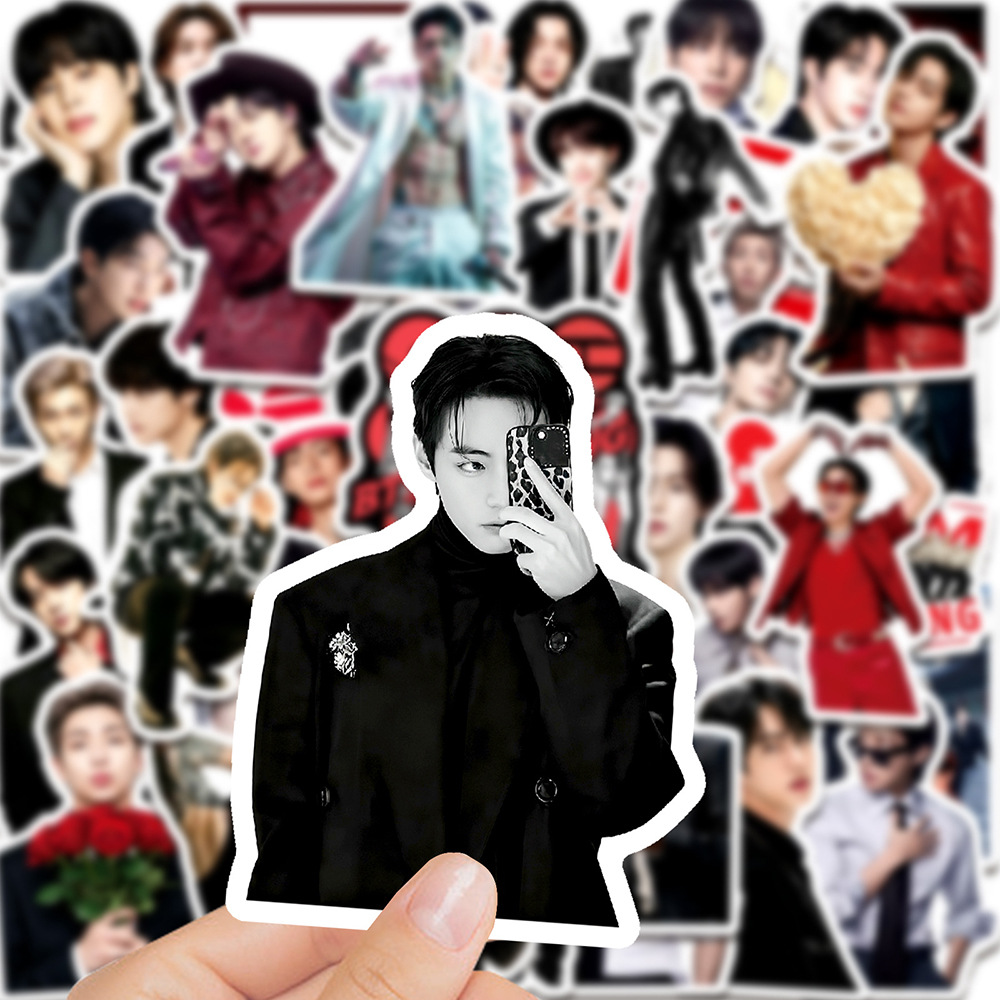 Laptop Related Accessories - ملصقات فرقة BTS الكورية (K-pop) 50