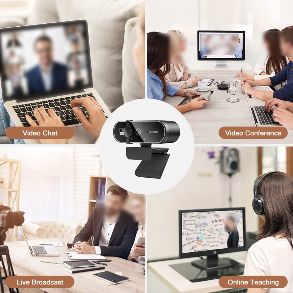 Laptop Accessories Online - كاميرا ويب بدقة 4K عالية الدقة