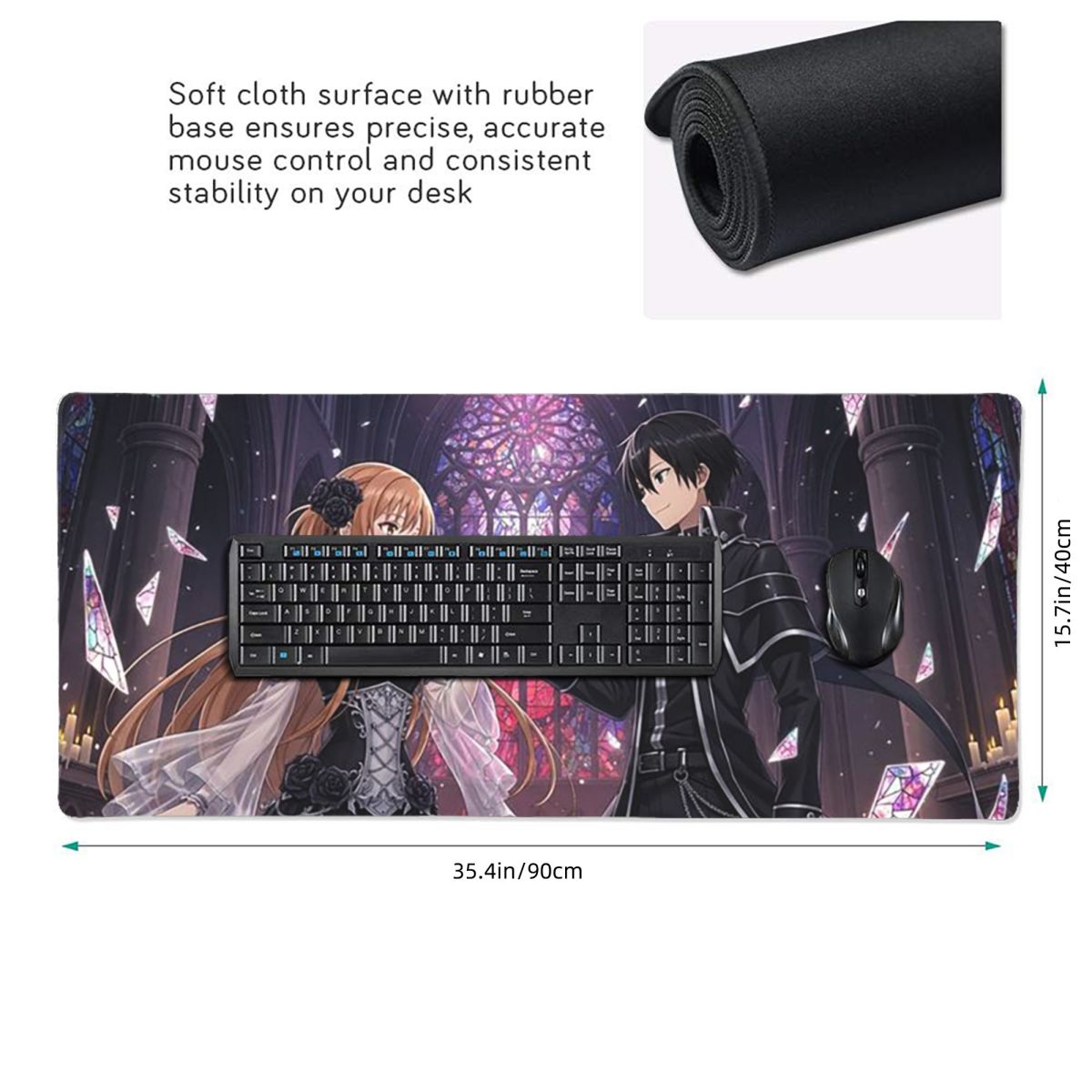 لوحة ماوس كبيرة بتصميم سورد آر - مراجعة Laptop Accessories Online وسعره