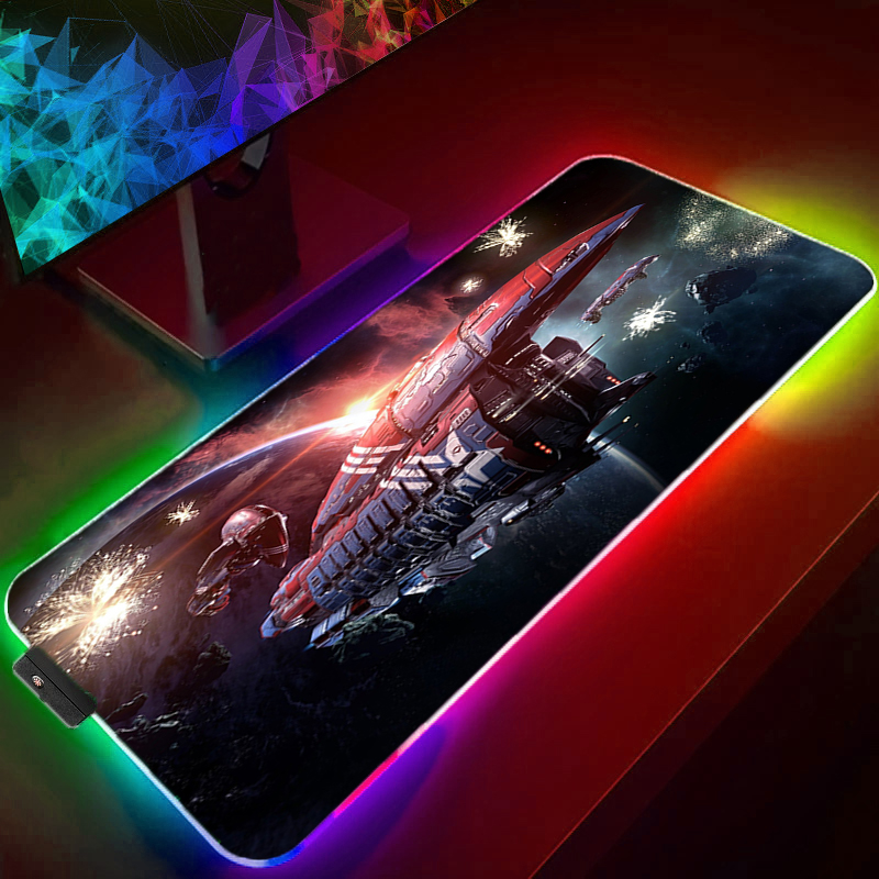 لوحة ماوس RGB كبيرة الحجم للأل - مراجعة Laptop Accessories Online وسعره