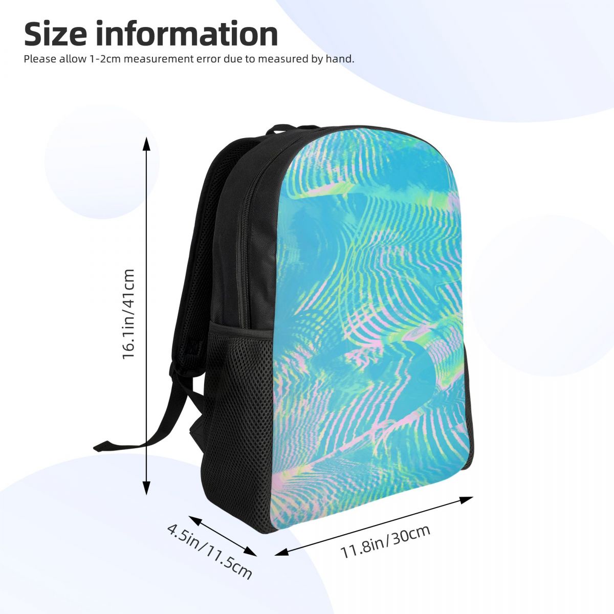 حقيبة ظهر مخصصة ذات نسيج تجريد - مراجعة Laptop Accessories For Students وسعره