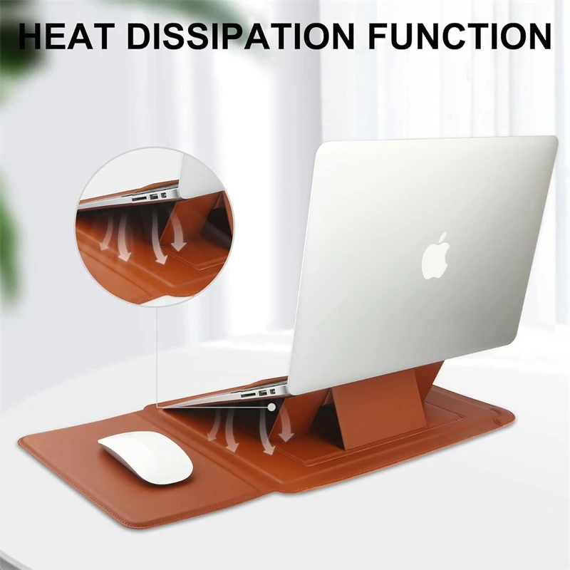 حقيبة كمبيوتر محمول جلدية محمو - مراجعة Laptop Accessories Bag وسعره