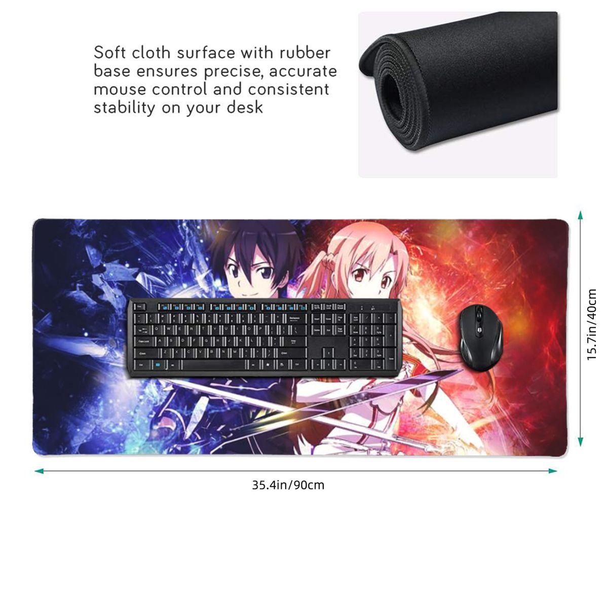 لوحة ماوس كبيرة بتصميم سورد آر - مراجعة Laptop Accessories Online وسعره