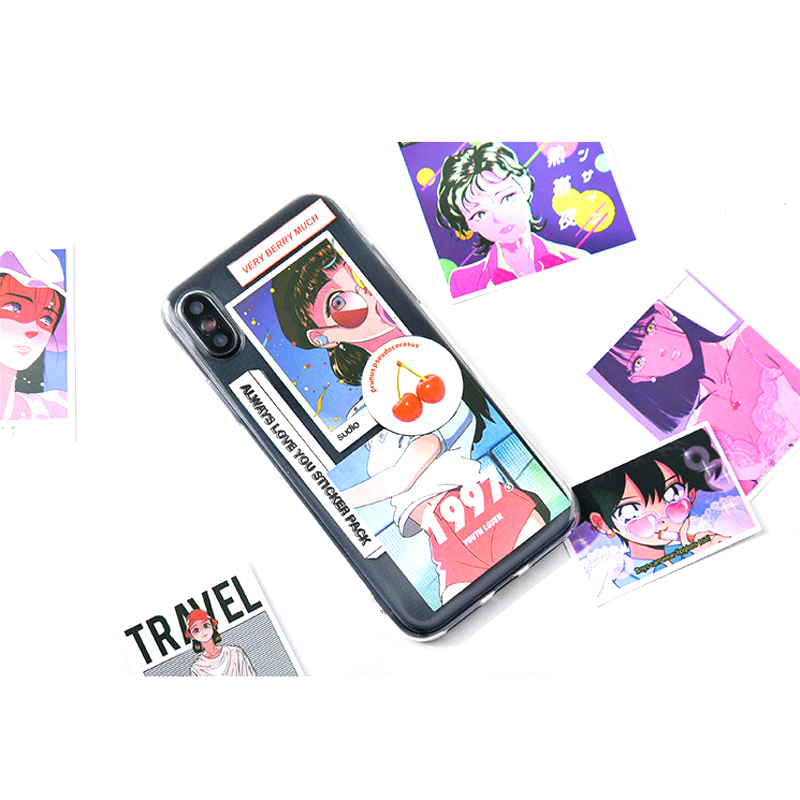 ملصقات ريترو يابانية لأجهزة ال - مراجعة Laptop Accessories Girly وسعره