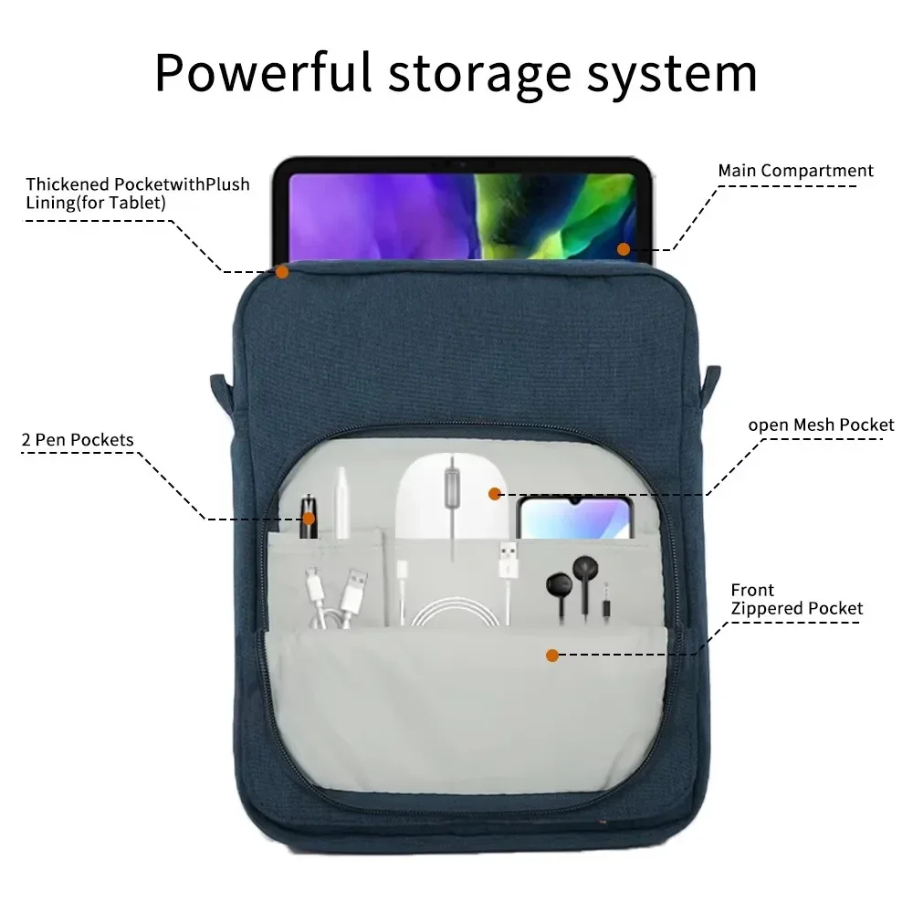 حافظة حقيبة كمبيوتر لوحي لهاتف - مراجعة Laptop Accessories Pouch وسعره