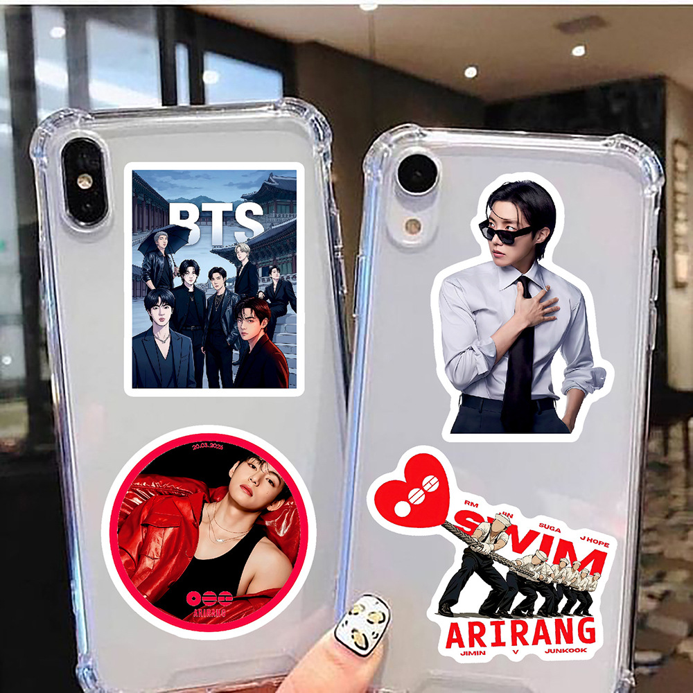 ملصقات فرقة BTS الكورية (K-pop - مراجعة Laptop Related Accessories وسعره