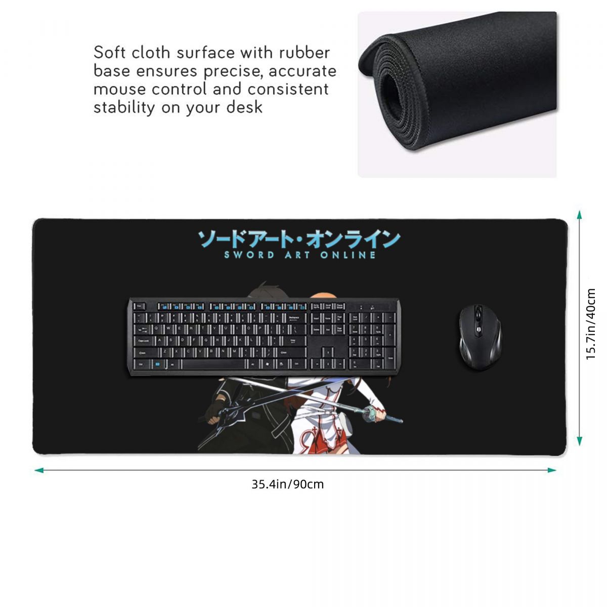 لوحة ماوس كبيرة بتصميم سورد آر - مراجعة Laptop Accessories Online وسعره